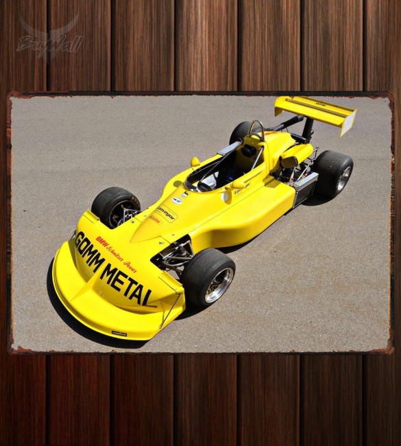 Металлическая табличка March 752 Formula 2 Металлическая табличка March 752 Formula 2